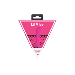 Вибратор Lil'Vibe, силикон, розовый, 13 см