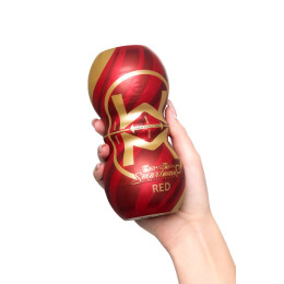 Мастурбатор нереалистичный MensMax Smart Gear RED, TPE, белый, 15 см