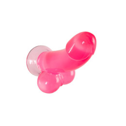 Реалистичный фаллоимитатор A-Toys by TOYFA Fush, TPE, розовый, 18 см