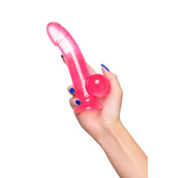 Реалистичный фаллоимитатор A-Toys by TOYFA Fush, TPE, розовый, 18 см