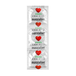 Презервативы Masculan, Anatomic №3, анатомической формы, 5,3 см, 18,5 см, 3 шт