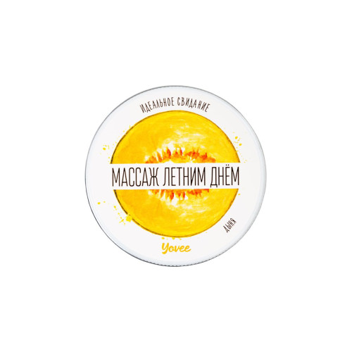 Массажная свеча Yovee «Массаж летним днём», дыня, 30 мл