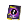 Презервативы Ganzo, long love, латекс, анестезирующий, 18 см, 5,2 см, 3 шт.