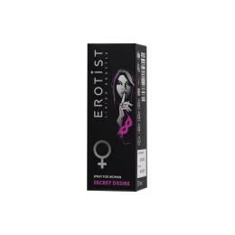 Возбуждающий спрей Erotist SECRET DESIRE, для женщин, 30 мл