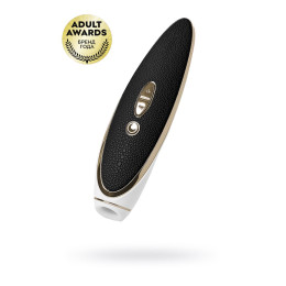Вакуум-волновой бесконтактный стимулятор клитора Satisfyer Haute couture, силикон, чёрный, 22 см.