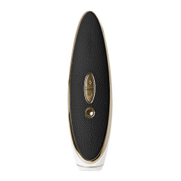 Вакуум-волновой бесконтактный стимулятор клитора Satisfyer Haute couture, силикон, чёрный, 22 см.