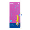 Нереалистичный вибратор Satisfyer Vibes Yummy Sunshine, силикон, желтый, 22,5 см.
