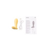 Анальный вибратор Satisfyer Intensity Plug Connect App, силикон, желтый, 9 см
