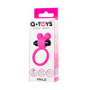 Виброкольцо на пенис A-Toys by TOYFA Pikle, силикон, розовое, 6,9 см, Ø 3,1 см