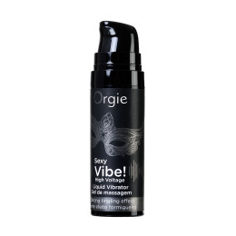 Гель для массажа ORGIE Sexy Vibe High Voltage с усиленным эффектом вибрации, 15 мл