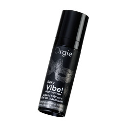 Гель для массажа ORGIE Sexy Vibe High Voltage с усиленным эффектом вибрации, 15 мл