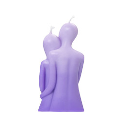 Свеча интерьерная Штучки-Дрючки "Пара", фиолетовый, 95г