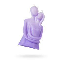 Свеча интерьерная Штучки-Дрючки "Пара", фиолетовый, 95г