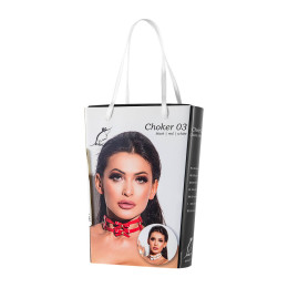 Чокер Me Seduce Queen of hearts Bonita, белый, OS