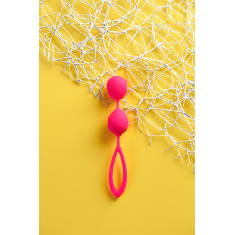 Вагинальные шарики A-Toys by TOYFA Rai, силикон, розовый, 17 см