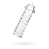Насадка на пенис A-Toys by TOYFA Tark, TPR, прозрачный, 15,3 см