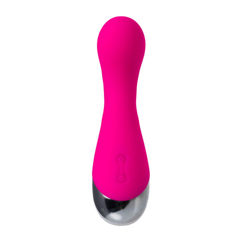 Стимулятор точки G L'EROINA Rolly, силикон, розовый, 15 см