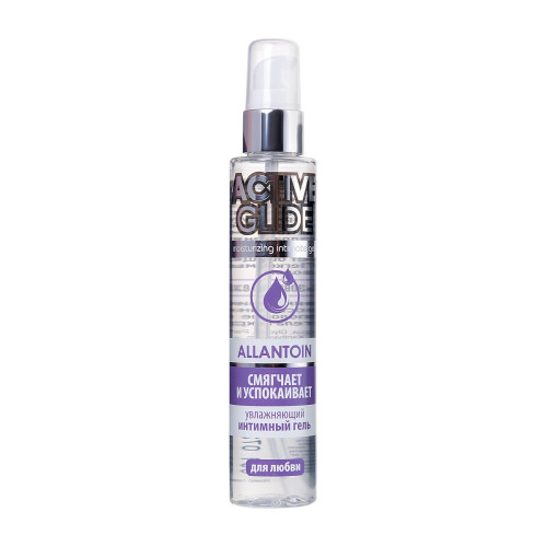 Увлажняющий интимный гель ACTIVE GLIDE ALLANTOIN, 100 г