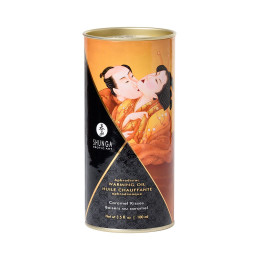 Масло массажное для тела Shunga «Карамельные поцелуи» (Caramel Kisses), разогревающее, 100 мл.