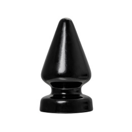 Анальная втулка POPO Pleasure by TOYFA Draco α, PVC, черная, 18 см, Ø 9,5 см