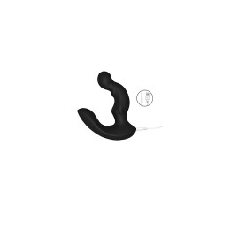 Стимулятор простаты Levett Nero, силикон, черный, 12 см