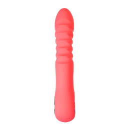 Стимулятор с функцией UP&DOWN Flovetta Flox, силикон, коралловый, 21,5 см