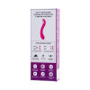 Нереалистичный вибратор LOVENSE Osci 2 G-spot, силикон, розовый, 22 см