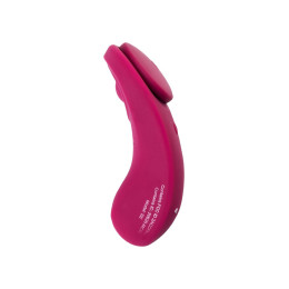 Вибровкладыш в трусики Satisfyer Sexy Secret Connect App, силикон, бордовый, 8,5 см