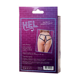 Трусики H.E.L. Letty, текстиль, черные, OS