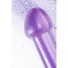 Нереалистичный фаллоимитатор TOYFA Basic Jelly Dildo S, TPE, фиолетовый, 15,5 см