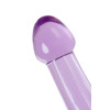 Нереалистичный фаллоимитатор TOYFA Basic Jelly Dildo S, TPE, фиолетовый, 15,5 см