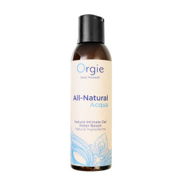 Интимный гель Orgie ALL - NATURAL ACQUA на водной основе, 150 мл