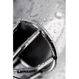 Пояс верности мужской Metal by TOYFA с открытой головкой, металл, серебряный, 13 см