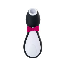 Вакуум-волновой бесконтактный стимулятор клитора Satisfyer Penguin, силикон, черный, 10,8 см