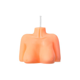 Свеча Pecado BDSM «Женский силуэт», оранжевая, гр. 49