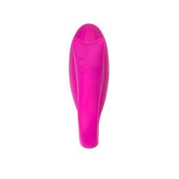 Вибратор для пар A-Toys by TOYFA Dolphy, силикон, розовый, 9,6 см
