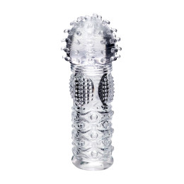 Насадка на палец A-Toys by TOYFA Hicks, TPE, прозрачный 8,5 см