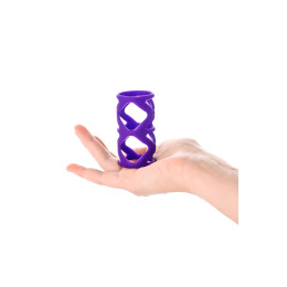 Насадка на пенис A-Toys by TOYFA Mank, силикон, фиолетовый, 7,5 см