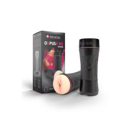 Мастурбатор Mystim OH PUSH ME Vagina,TPE, телесный, 21,5 см