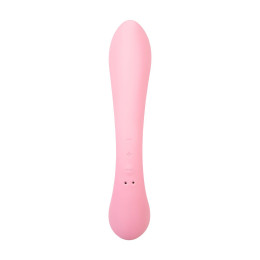 Нереалистичный вибратор Satisfyer Triple Oh, силикон, розовый, 24 см