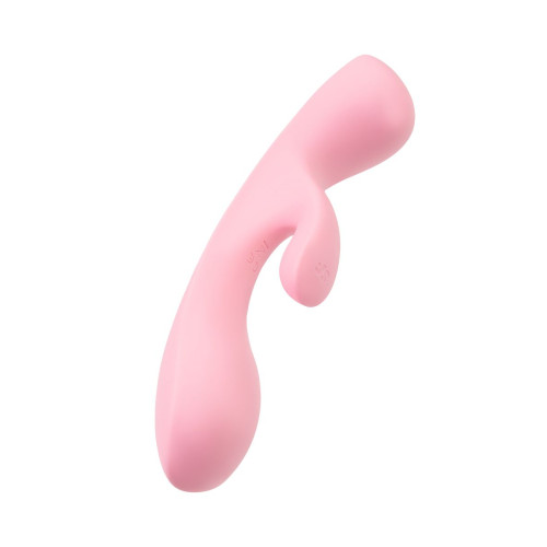 Нереалистичный вибратор Satisfyer Triple Oh, силикон, розовый, 24 см