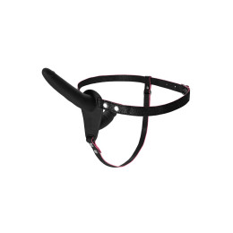 Страпон на креплении Black&Red by TOYFA, силикон, черный, 24 см