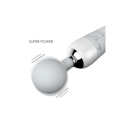 Вибромассажер S-HANDE Swand, cиликон, cерый,  28,5 см