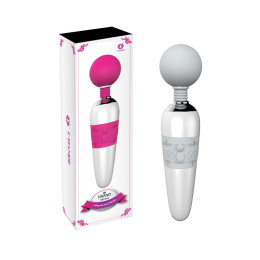 Вибромассажер S-HANDE Swand, cиликон, cерый,  28,5 см