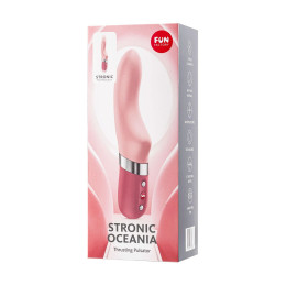 Пульсатор Fun Factory STRONIC Oceania, силикон, нежно-розовый 18 см