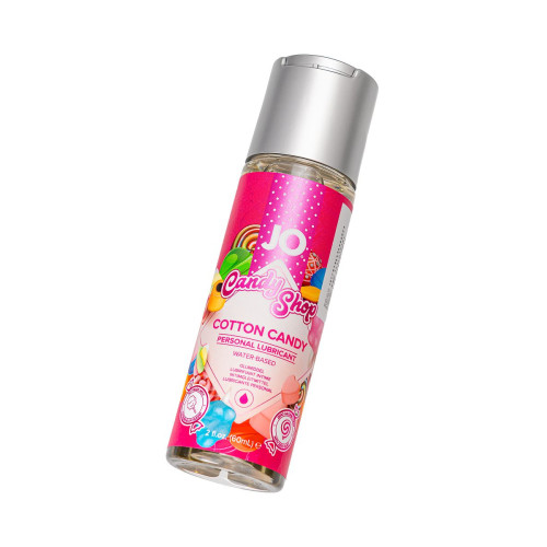 Съедобный лубрикант со вкусом сахарной ваты JO H2O Candy Shop Cotton Candy, 60 мл