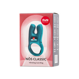 Эрекционное виброкольцо Fun Factory Nōs Classic, силикон, зелёный, 8 см