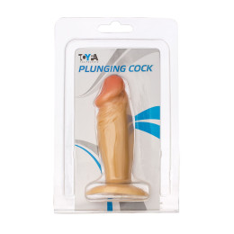 Фаллоимитатор, TOYFA, PVC, телесный, 11,5 см