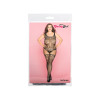 Костюм-сетка и стринги Candy Girl Hortense черные, 2XL