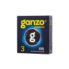 Презервативы  GANZO XXL увеличенные, латекс, 19 см, 5,5 см, 3 шт.